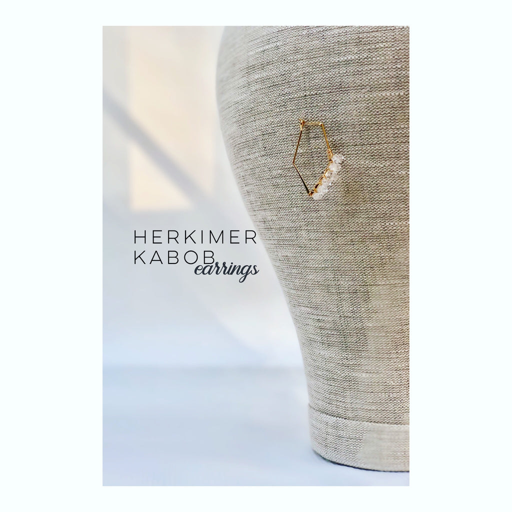 Herkimer Kabob Earrings