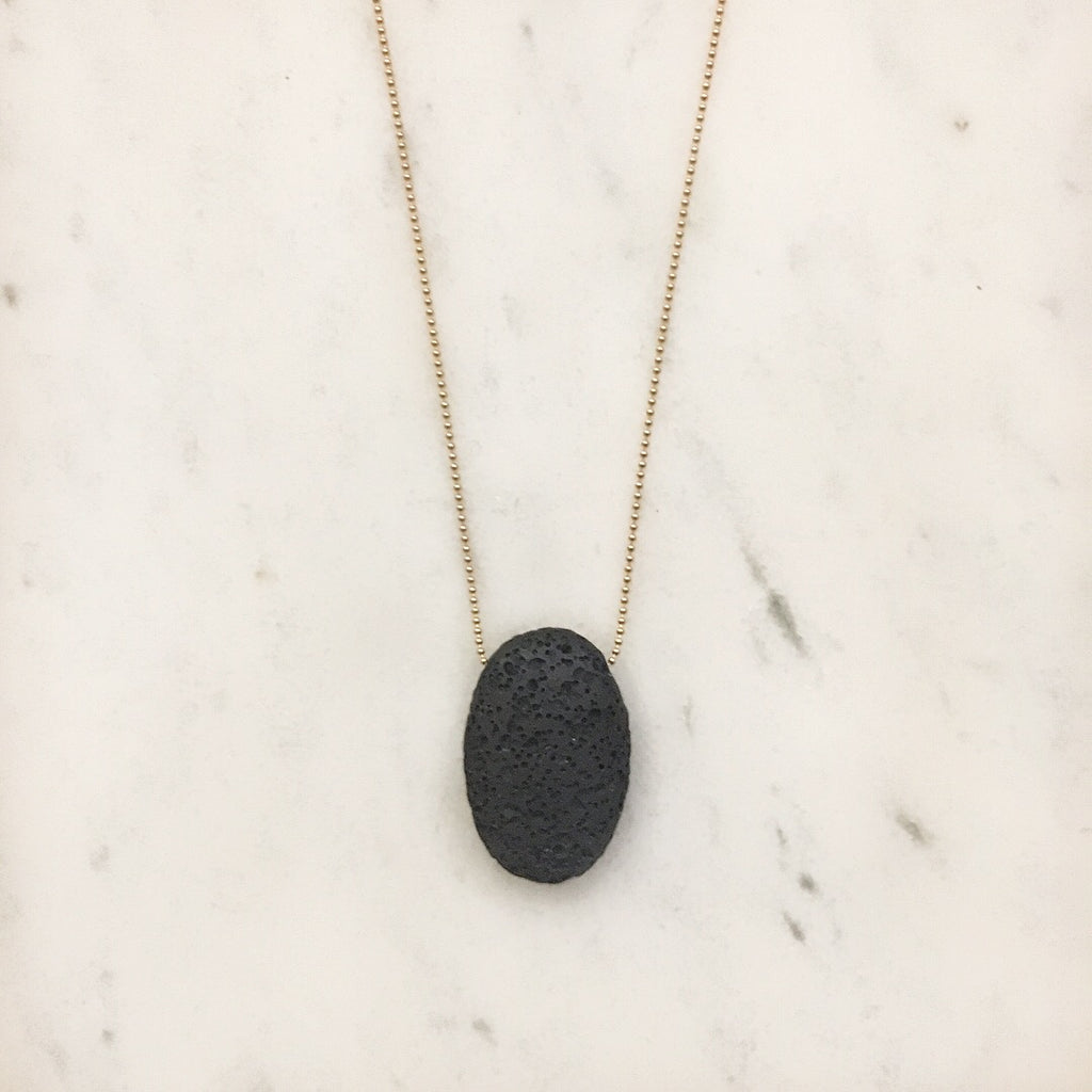 Lava Rock Diffuser Necklace