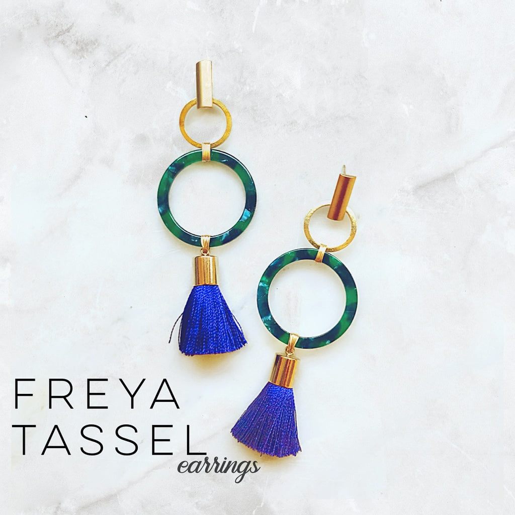 Freya Tassel Earrings