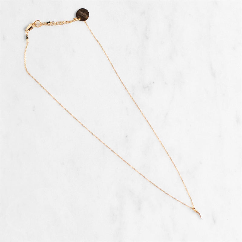 Sicilian Horn Necklace