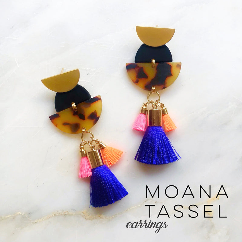 Moana Tassel Earrings