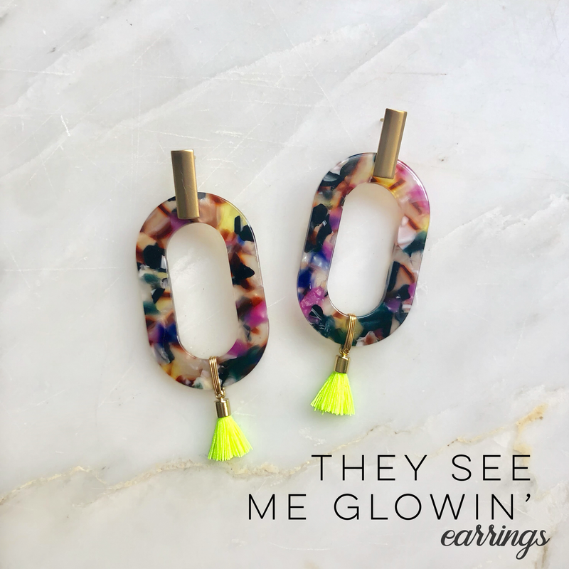They See Me Glowin’ Earrings