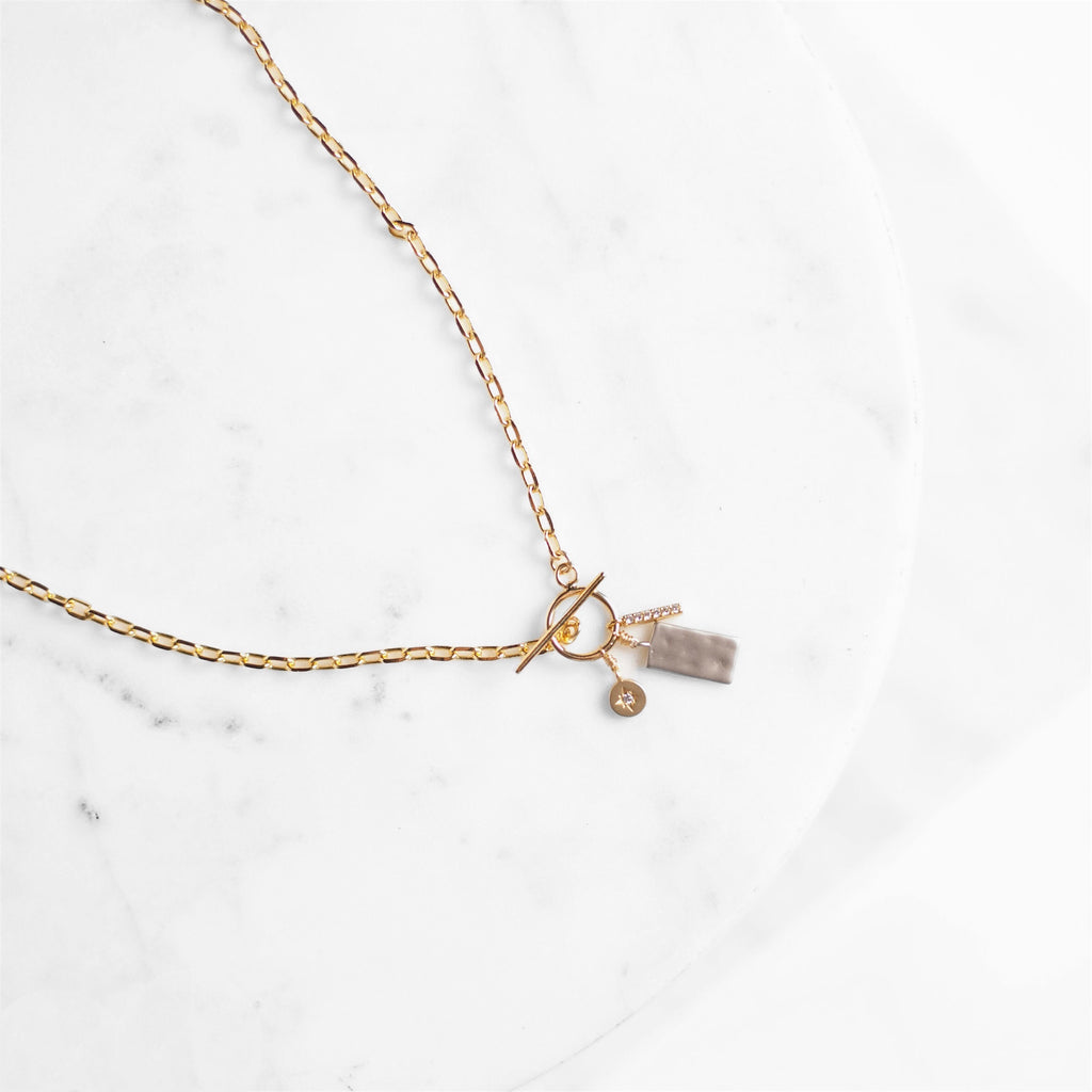Charm + Toggle Necklace