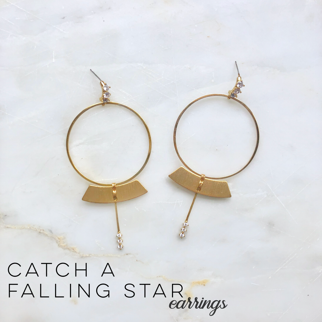 Catch A Falling Star Earrings