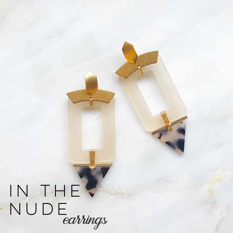 In The Nude Earrings