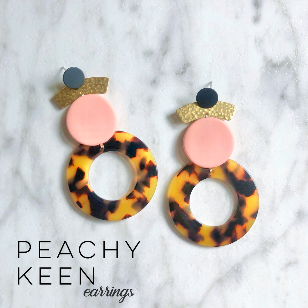 Peachy Keen Earrings